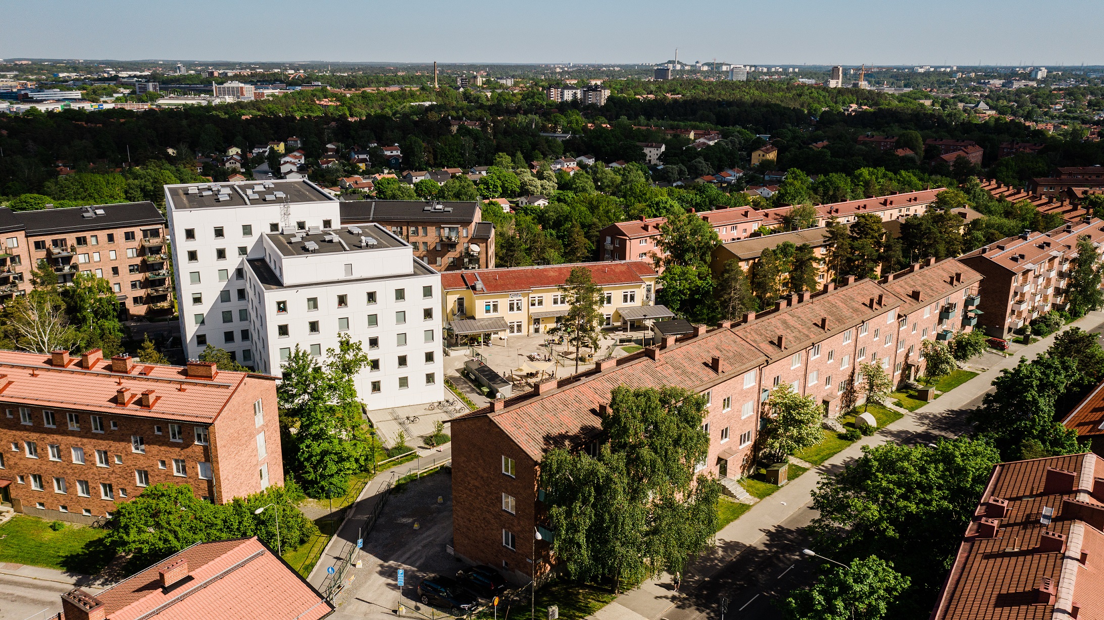 Sparbanksvägen, Hägerstensåsen